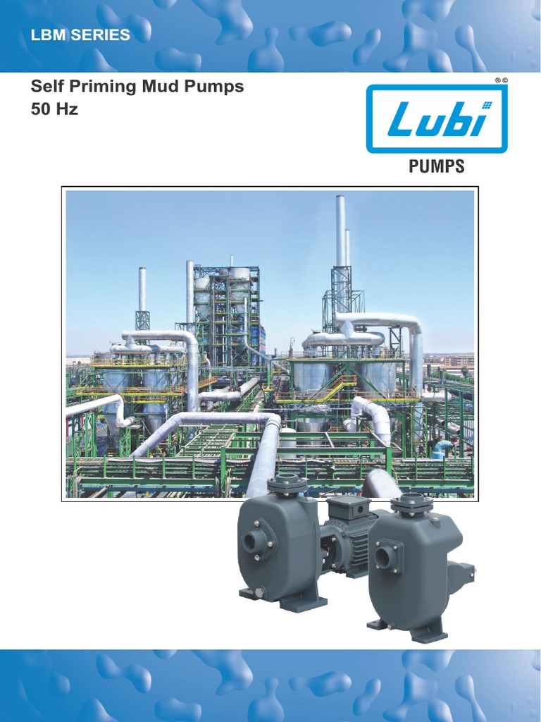 Lubi Self Priming Mud Pumps Overview | PDF | Pump | Bearing (Mechanical)