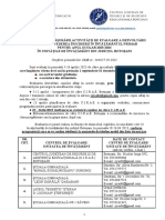 Programul Desfasurarii Evaluarii Copiilor 2023 2024 Si Lista Unitatilor PDF