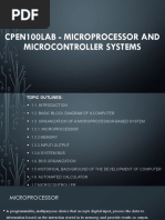 CPEN 100 Structural Components of Microprocessor and Microcontroller.1