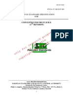 PS 527-2016 For Concentrated Fruit Juices (2nd Revision)