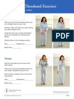 Upper Body Theraband Exercises Konditions Com PDF