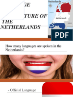 Language Policy and Culture of THE Netherlands