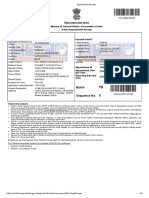 Appointment Reciept PDF
