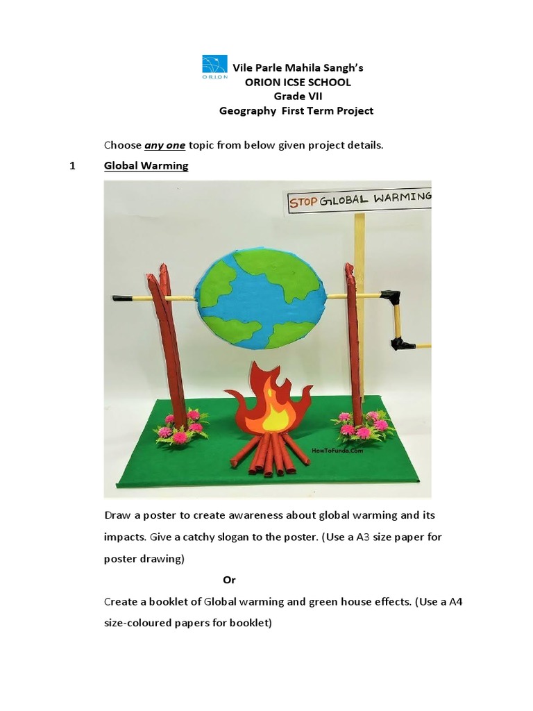 Grade 7 Geography project.pdf | PDF