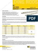 Kennametal - Tungsten Carbide Composite Brazing Rods Datasheet