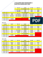 Jadwal Pelajaran 2022-2023 FIX TERBARU DAN EKSKUL