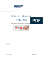 Guia do utilizador NBM-200