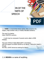 Parts of Speech PDF