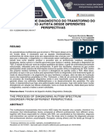 O Processo de Diagnóstico Do Transtorno Do Espectro Autista Desde Diferentes Perspectivas