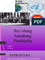 (AP) Iba't-Ibang Samahang Pandaigdig