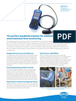 HACH FH950 Flow Logger Product Sheet PDF