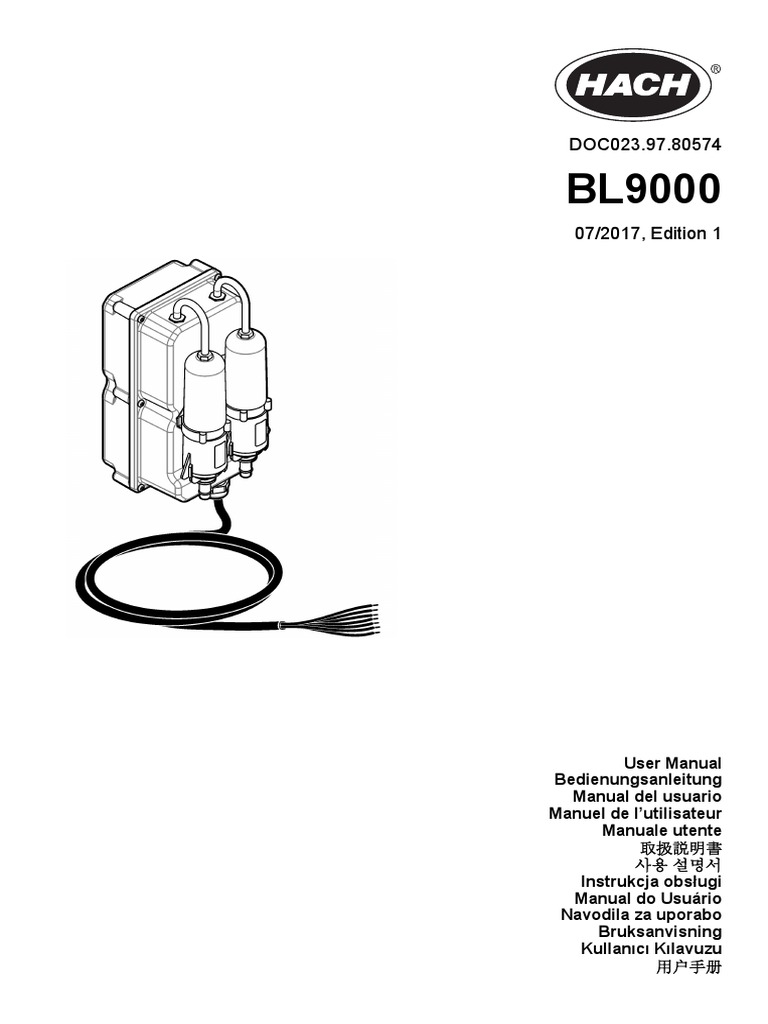 BL9000 Bubbler Level Sensor Manual | PDF | Calibration | Flow Measurement