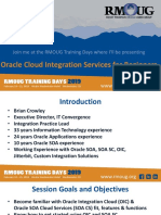 Oracle Cloud Integration Services For Beginners