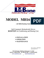 MH16 Series ROOFTOP AC Manual REV 2013