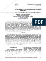 Induksi Mutasi Kedelai (Glycine Max (L.) Merrill) Dengan Sodium Azida Pada Tanah Salin