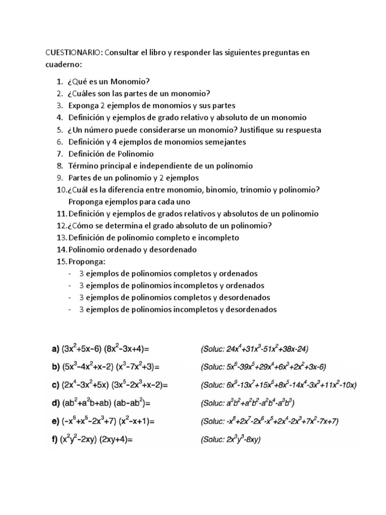 Ejercicios | PDF | Artes del Lenguaje y Comunicación