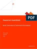 PeopleCert ExamShield Technical Details PDF