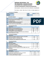 Ficha Psicopedagógica - Proceso