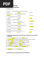 Intermediate Ii - Final Exam