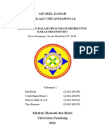 Keragaman Dalam Organisasi Membentuk Karakter Individu