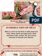 Introduction of Meat - Lesson 1