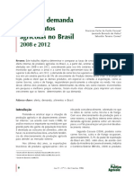 CASSUCE MATTOS GOMES. Oferta e Demanda de Produtos Agrícolas