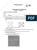 Matematica Ativ. Rem - 1 - 6o Ano - 1otrim - 2021-Convertido 0 PDF