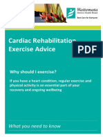 I Cardiac Rehab Exercise Advice Jan18