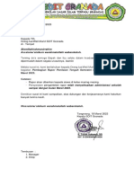 Surat Pemberitahuan Pembagian Rapor PTS Genap 2022-2023 PDF