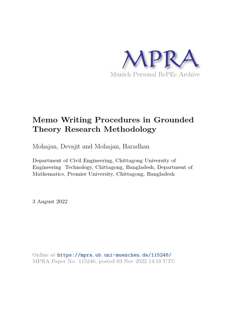 MPRA Paper 115246 | PDF