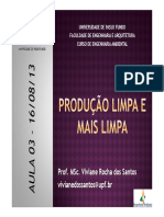 Política de Prevenção da Poluição e sua Implementação