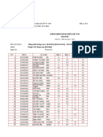 Môn thi/ Nhóm Số tín chỉ: 3 Cbgd Ngày Thi: Phòng Thi