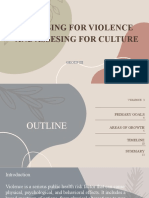 Assessing for Violence and Culture in Diverse Populations
