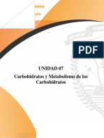 Unidad 07 Carbohidratos Cuestionario