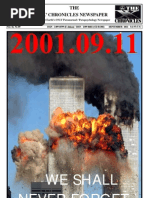 Download The X Chronicles Newspaper - September 2011 - 911 10th Anniversary Edition by Rob McConnell SN64253641 doc pdf