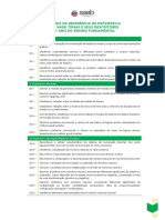 Matriz de Referencia de Matematica - Saeb