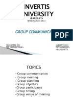 Group Communication