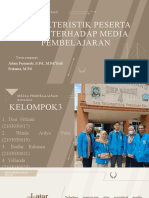 Kelompok 3 Karakteristik Peserta Didik Terhadap Media Pembelajaran