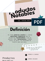 Productos Notables