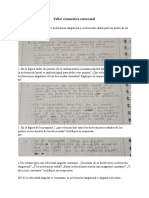 Taller Cinematica Rotacional PDF