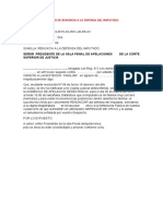 18-. Modelo de Renuncia A La Defensa Del Imputado