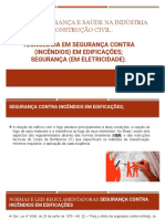 Trab SEGURANÇA CONTRA INCENDIO - Eng e Seg Do Trabalho