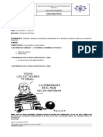 GUIA DIDACTICA No 1.1 La Democracia GRADO 11