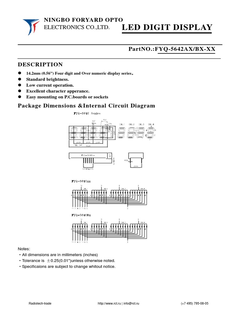 led_display_datasheet_P5RIW3hKtP PDF Physical Sciences Optics