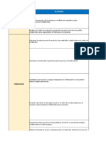 Matriz de Residuos Planta