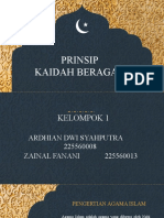 PRINSIP KAIDAH BERAGAM