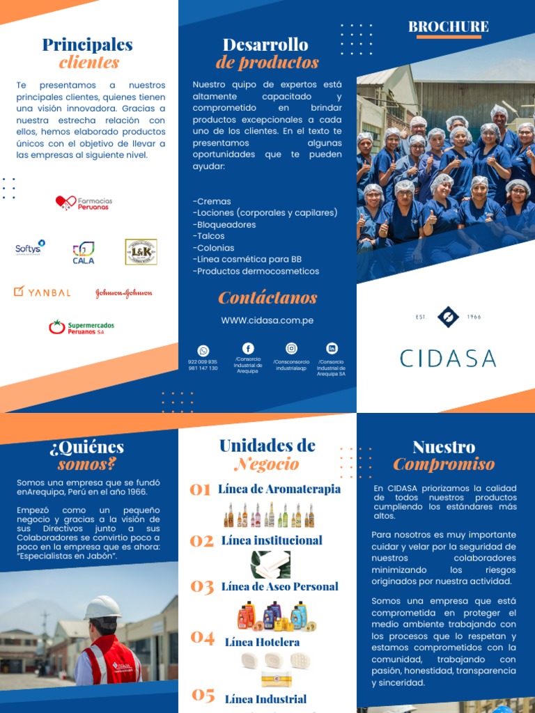 brochure-de-cidasa-pdf-business-economias