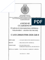 Anexo 02 - Cuaderno 07 OXAPAMPA - DATOS TENICOS PDF