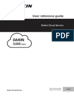 Daikin Cloud Service - 4PEN529062-1A - 2018 - 11 - User Reference Guide - English PDF