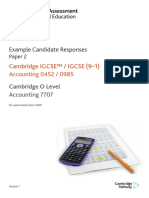 7707 Example Candidate Responses Paper 2 (For Examination From 2020)